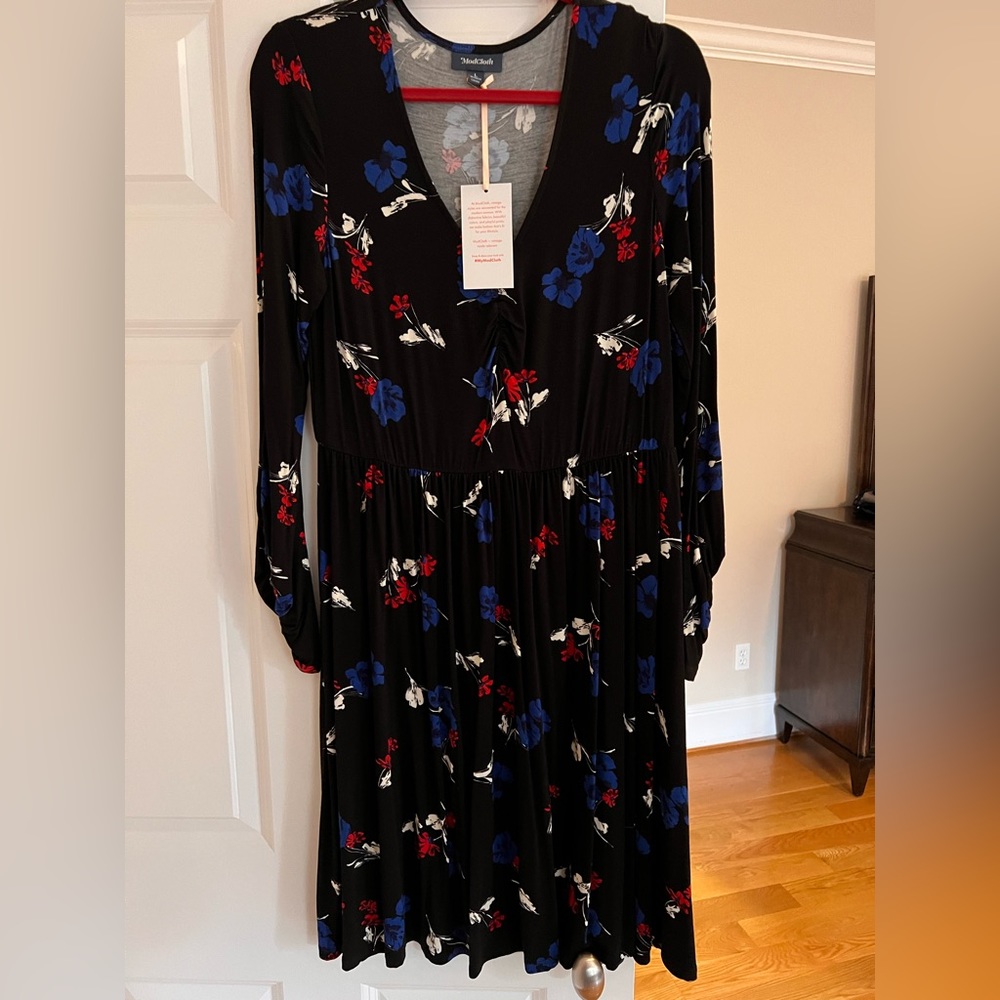 NWT ModCloth long sleeve dress